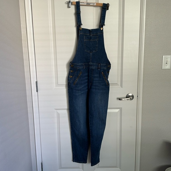 denim jumpsuit from NAFNAF - Picture 1 of 10